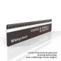 Preview: Kunststoff Werbelineal flach (0,5mm | 1mm | 1,5mm)